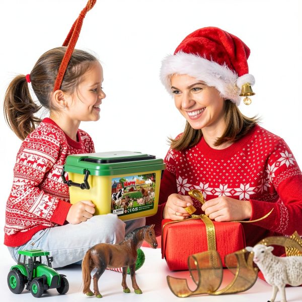 WAIIW Farm Animal Toys 23 PCS Playset for Kids 3-15 Years-5