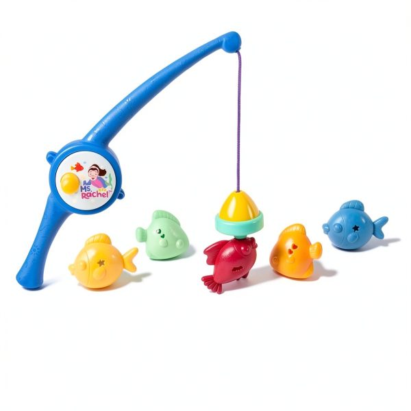 Ms Rachel Counting Fishes Playset Magnetic Fishing Toddler-4