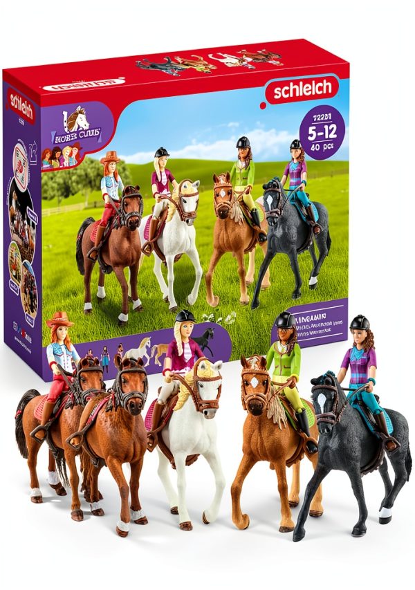 Schleich Horse Club Set 40 Piece Equestrian Toy for Kids-0