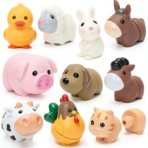 V-Opitos Farm Animal Matching Toys Montessori Learning Ages-0