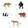 Toy-Mate Safari Animal Figures Durable Plastic Educational-3