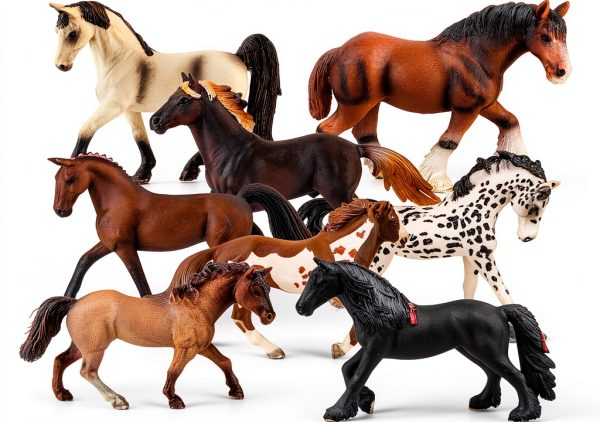 Divwa Horse Figures Realistic PVC Animal Toys for Kids-0