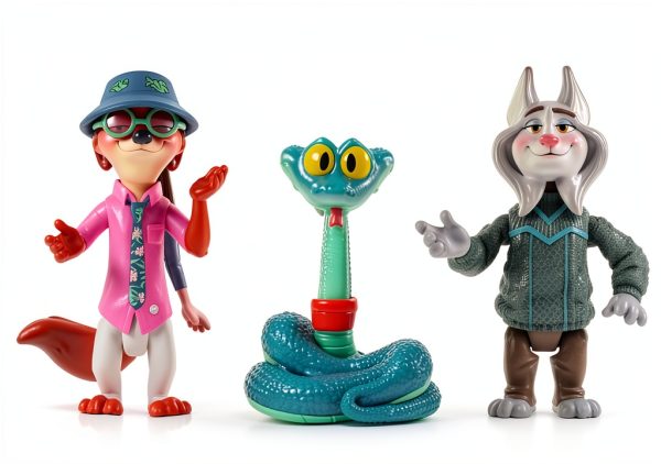 Zootopia 2 5 Pack Articulated Figures Jazwares Toys Kids-2