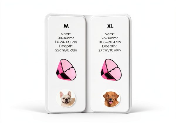 PREFERHOUSE Dog Recovery Collar Soft Cone Alternative Sizes-6