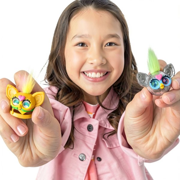 Furby Mini Figures Hasbro Collectible Toys Colorful Eyes-5