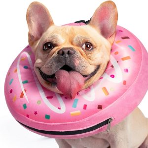 Didopet Inflatable Dog Cone Collar Recovery Donut Pillow-0