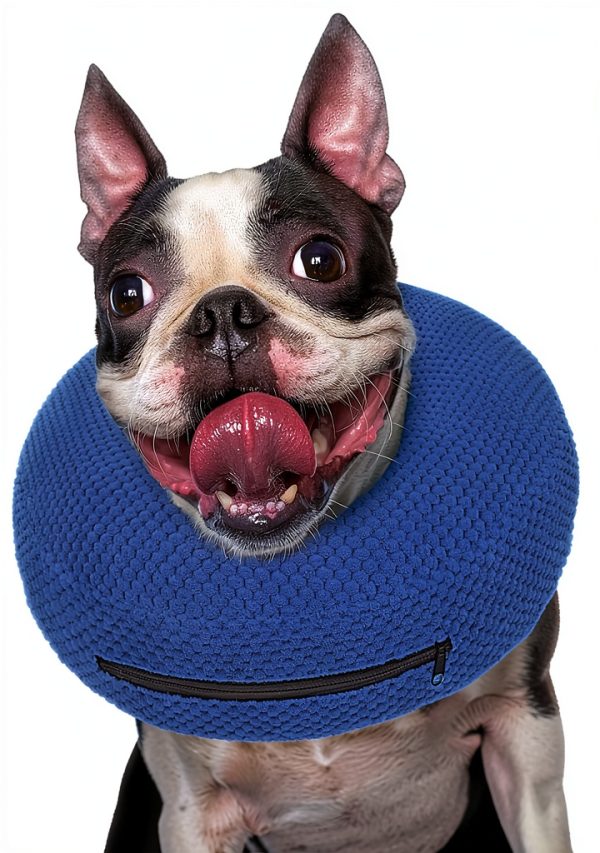 Supet Inflatable Dog Collar Soft Recovery Cone Alternative-0