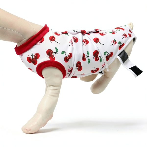 KAROKU Dog Recovery Suit Breathable Fabric Surgery-3