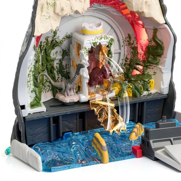 Mattel Mosasaurus Micro Adventure Playset Dinosaur Toy Kids-2