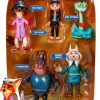Zootopia 2 5 Pack Articulated Figures Jazwares Toys Kids-1