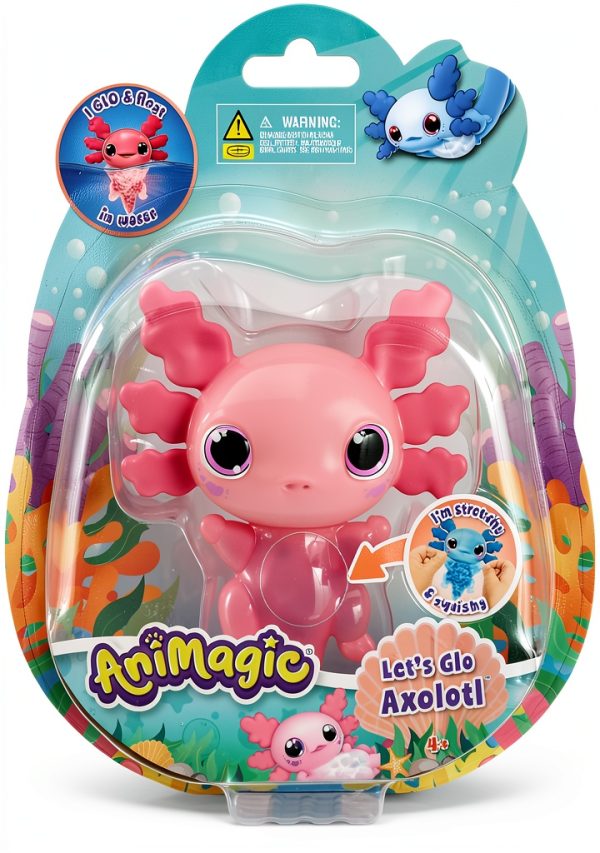 Let's Glo Axolotl Glowing Electronic Pet Toy for Kids-0