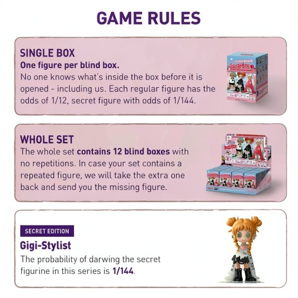 Pop Mart Lil Peach Riot Figures Blind Box Toy Kids Gift-1