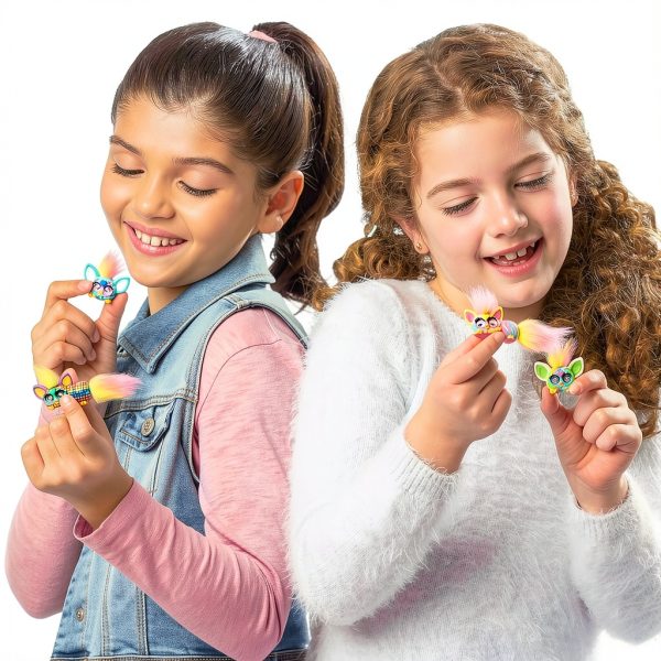 Furby Mini Figures Hasbro Collectible Toys Colorful Eyes-9