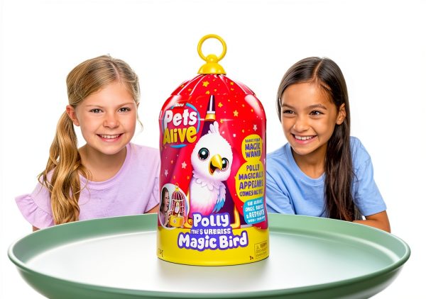 ZURU Polly Magic Bird Toy Interactive Singing Repeater-3