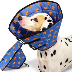 Avont Pet Recovery Collar Foldable Water Repellent Dog Cone-0