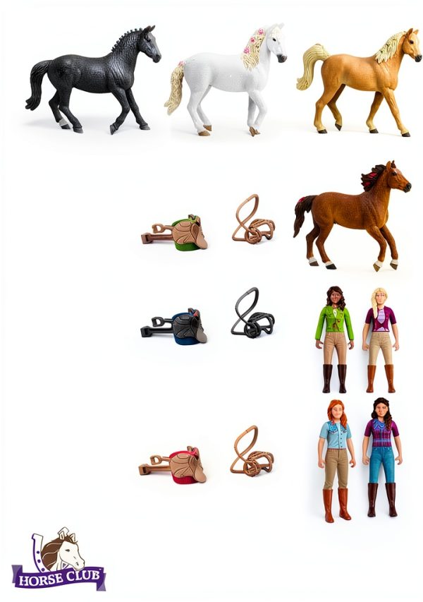 Schleich Horse Club Set 40 Piece Equestrian Toy for Kids-5