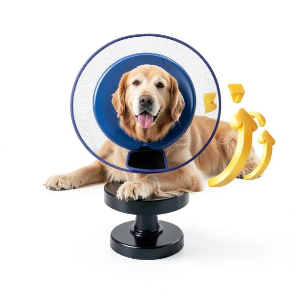 Furrtripsy Dog Recovery Collar Adjustable Inflatable Shield-2