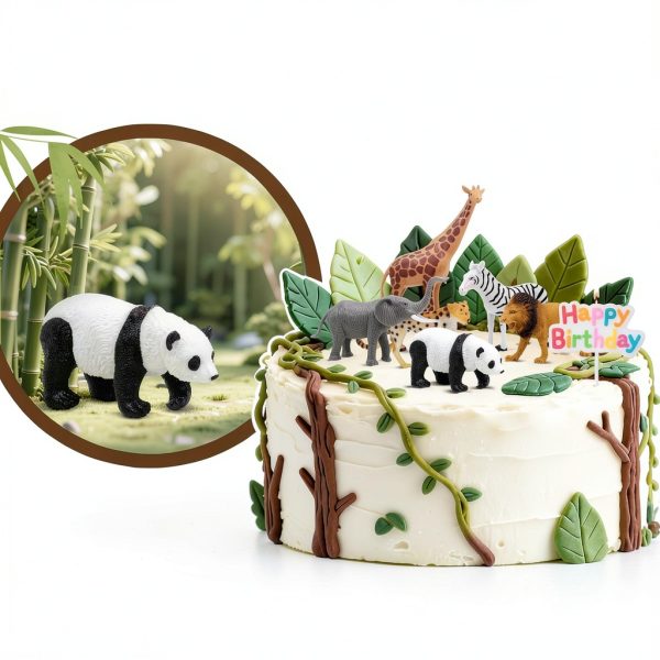 Toy-Mate Safari Animal Figures Durable Plastic Educational-4