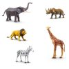 Toy-Mate Safari Animal Figures Durable Plastic Educational-2