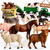 WAIIW Farm Animal Toys 23 PCS Playset for Kids 3-15 Years-0