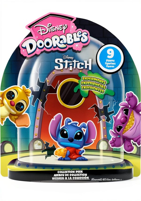 Disney Doorables Stitch Experiments Collection Kids Toy-0