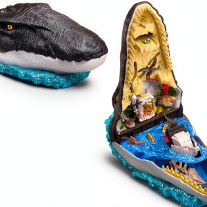 Mattel Mosasaurus Micro Adventure Playset Dinosaur Toy Kids-0