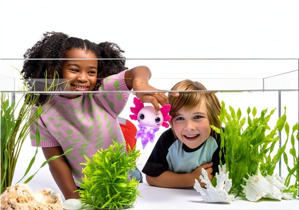 Let's Glo Axolotl Glowing Electronic Pet Toy for Kids-2