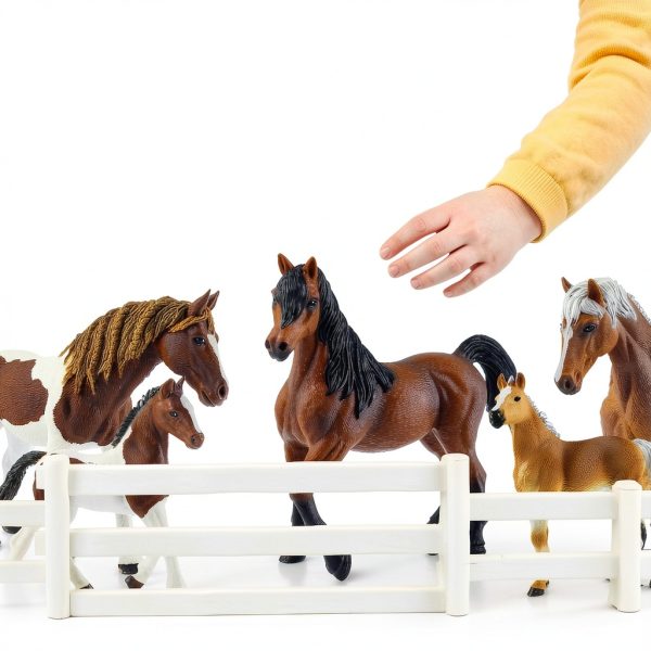 Toy-Mate Horse Figurines Realistic PVC Plastic Animal Toys-6