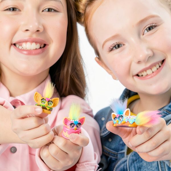 Furby Mini Figures Hasbro Collectible Toys Colorful Eyes-3