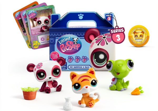 Littlest Pet Shop Pet Surprise 3 Pack Series 3 Blind Box-0