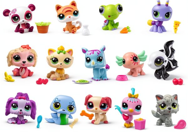 Littlest Pet Shop Series 3 Bobblin Pets Collectible Figures-1