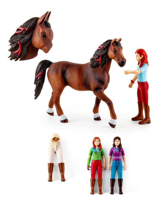 Schleich Horse Club Set 40 Piece Equestrian Toy for Kids-2