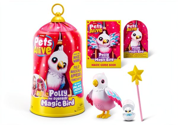 ZURU Polly Magic Bird Toy Interactive Singing Repeater-0