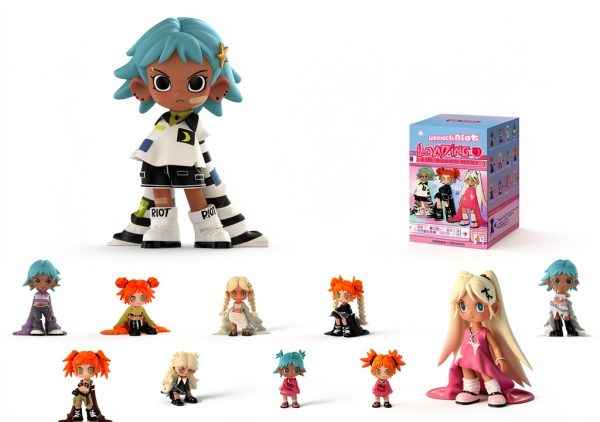 Pop Mart Lil Peach Riot Figures Blind Box Toy Kids Gift-0