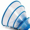 Andiker Dog Recovery Collar Comfortable Transparent Pet Cone-2