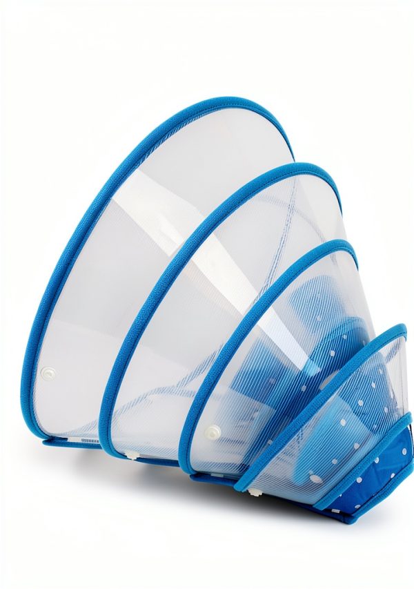 Andiker Dog Recovery Collar Comfortable Transparent Pet Cone-2