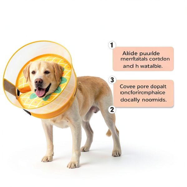Dog Inflatable Collar Mariyago Soft Breathable-6