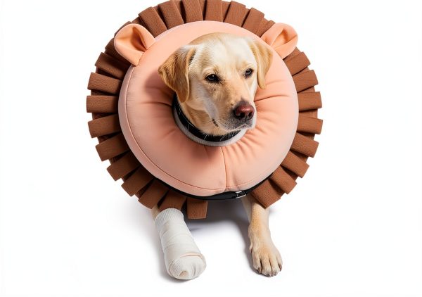 KOOLTAIL Inflatable Dog Cone Collar Adjustable-2