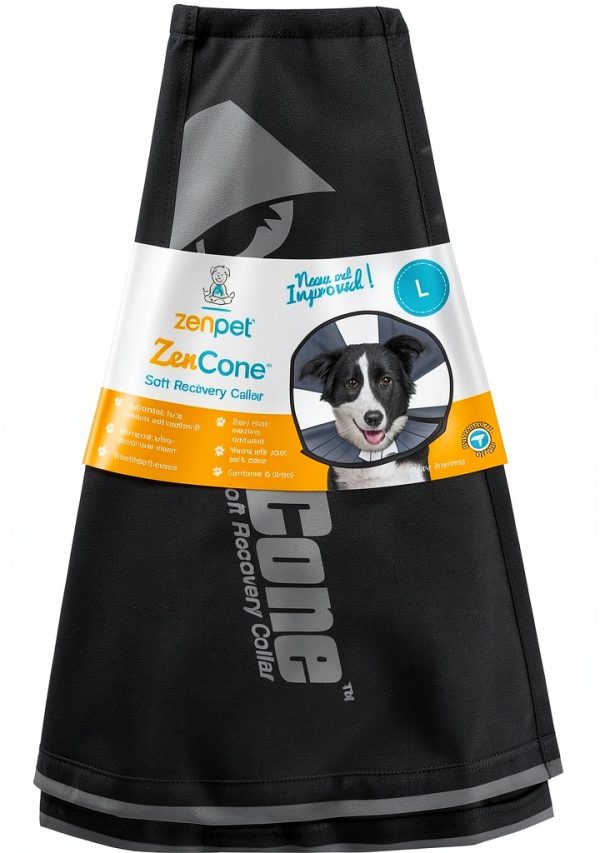 ZenPet Recovery Collar for Dogs and Cats-1