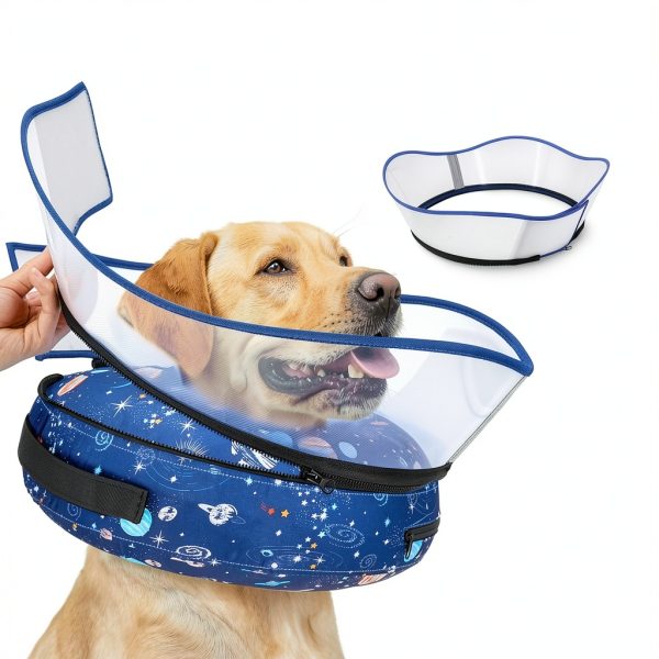 Dog Recovery Collar Toptakeit Inflatable Donut-2