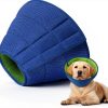Fickte Soft Dog Cone Collar Green-Blue L+ Pet Supplies-0