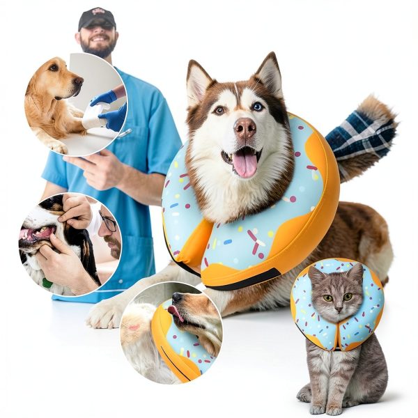 Cneo-dog Inflatable Dog Collar for Recovery-1
