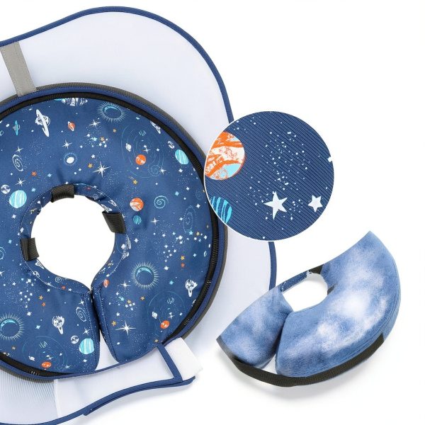 Dog Recovery Collar Toptakeit Inflatable Donut-3