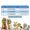 Dog Recovery Collar Inflatable Donut Cone by Grand Line Adjustable-3