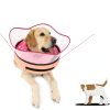 Supet Inflatable Dog Donut Collar 17 DonutPink L Detachable Shield-3