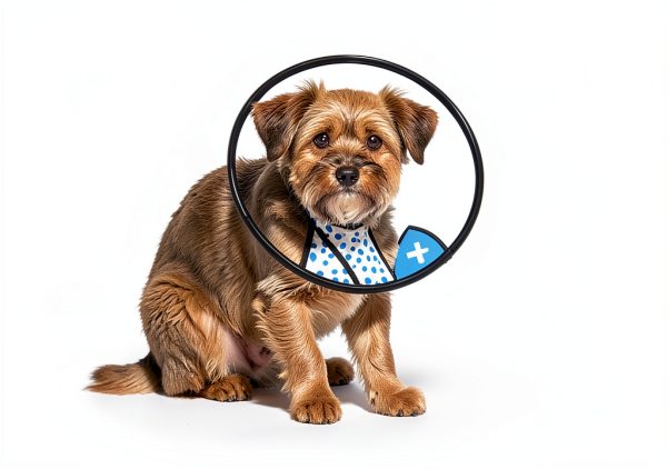 Dog Recovery Collar Supet Soft PVC Adjustable Cone Size-1