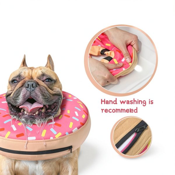 Inflatable Dog Cone Collar Supet Scratch Resistant Dog Recovery Collar-4