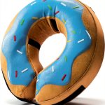 Dog Recovery Collar Inflatable Donut Cone by Grand Line Adjustable-0