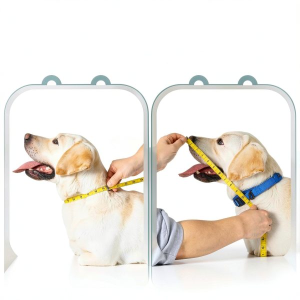 GLADOG Dog Recovery Cone Set 3‑Piece Adjustable Soft PVC Collar for-3