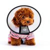 Pet Recovery Cone Qiyadin Translucent Soft Plastic Collar for Dogs-4
